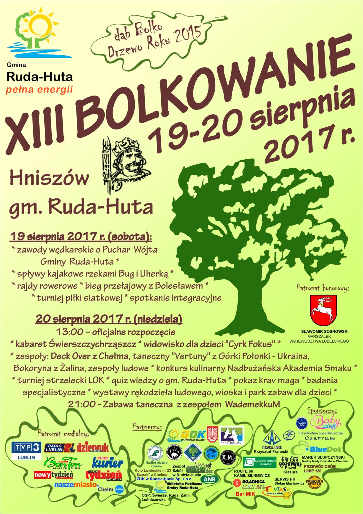 plakat XIII bolkowanie 2017