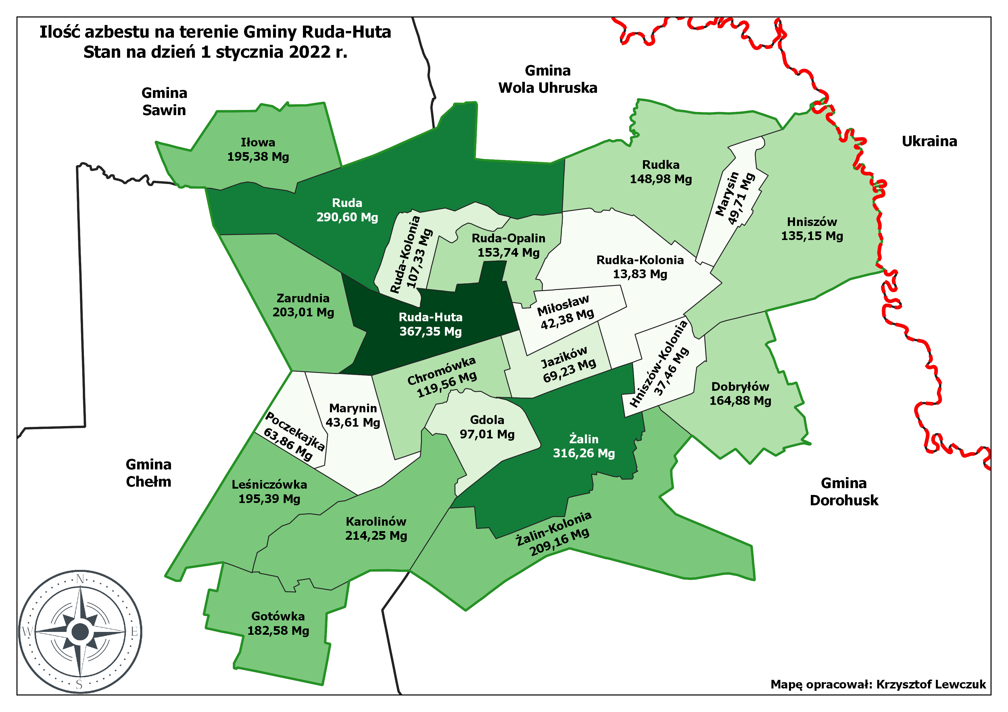 mapa azbest 2022